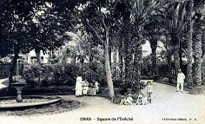 2454- Oran - Square de l'Eveche